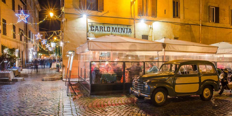 Carlo Menta best pasta in Rome