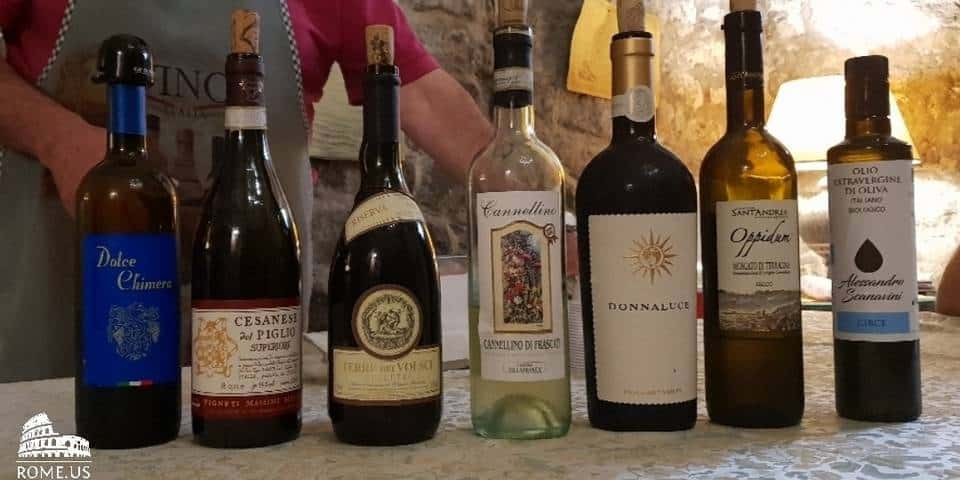 local wine degustation private tour from Rome