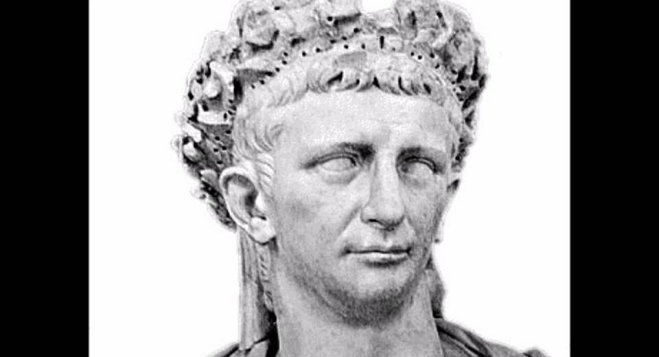 Roman Emperor Claudius portrait
