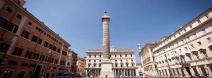 colonna district in rome