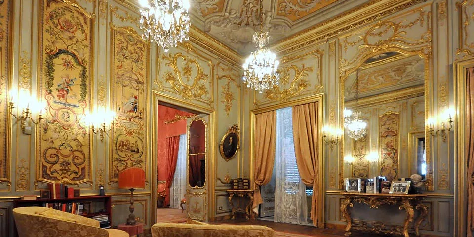 The Doria Pamphilj Gallery inside