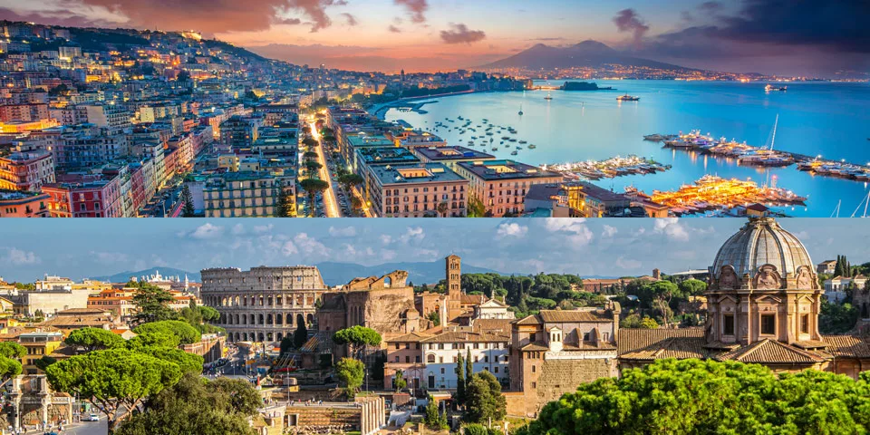 How to Get from Naples to Rome by High Speed Train Bus or Car