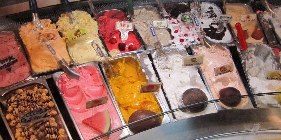 Gelateria della Palma ice cream in Rome