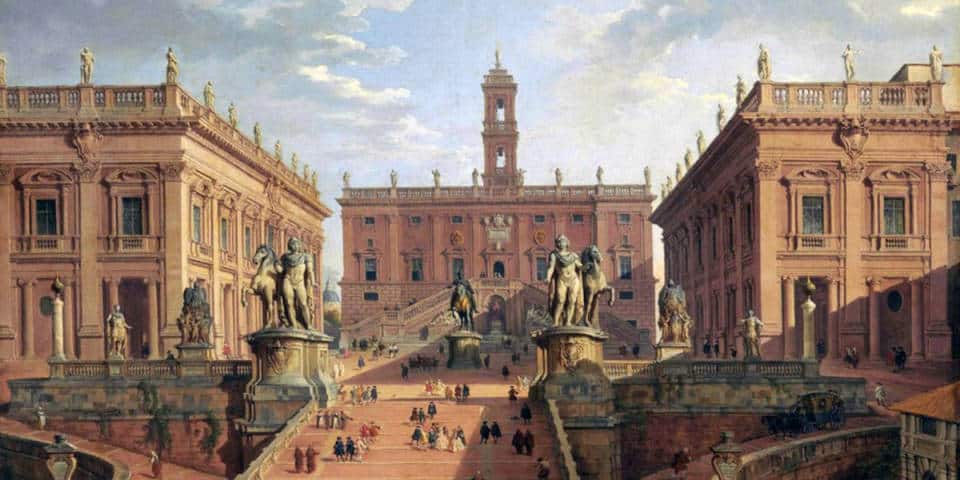 piazza del Campidoglio in Rome