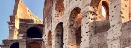 why the colosseum has holes
