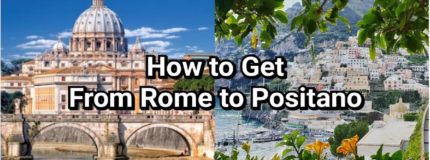 how to get from Rome to Positano