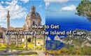 how to get from rome to capri