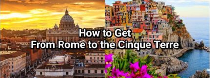 how to get from rome to cinque terre