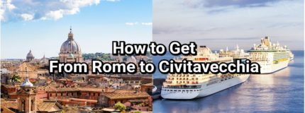 how to get from rome to civitavecchia