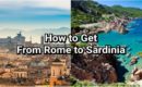 how to get from rome to sardinia
