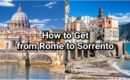 how to get from rome to sorrento