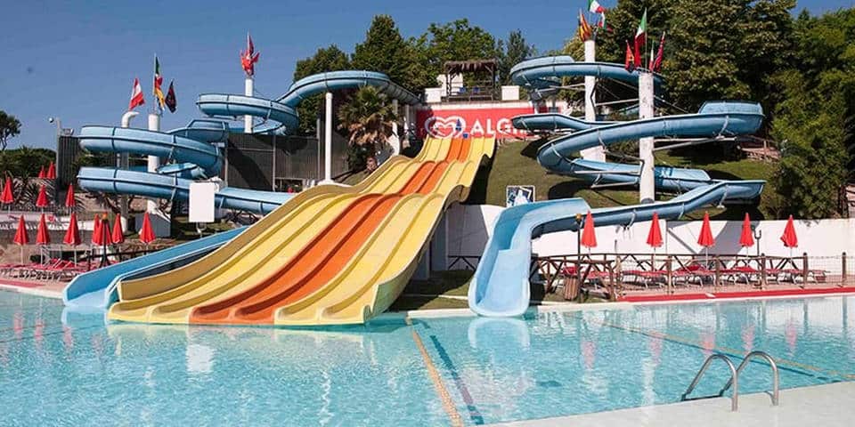 Aquapark Hydromani in Rome for kids and families