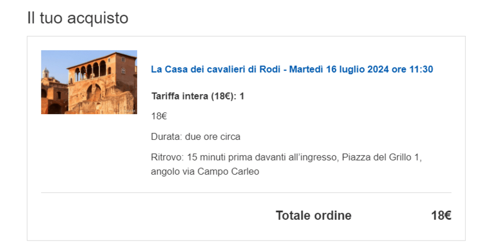 la casa dei cavaglieri tour