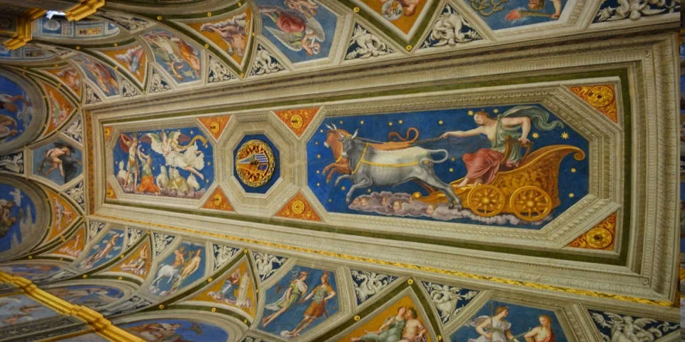 loggia di Galatea villa Farnesina in Rome
