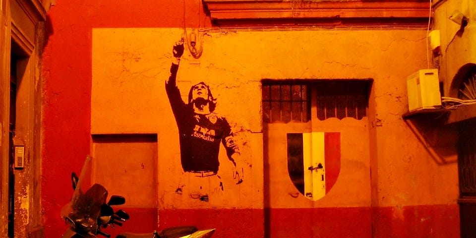 street graffiti wall Monti Neighborhood Rome