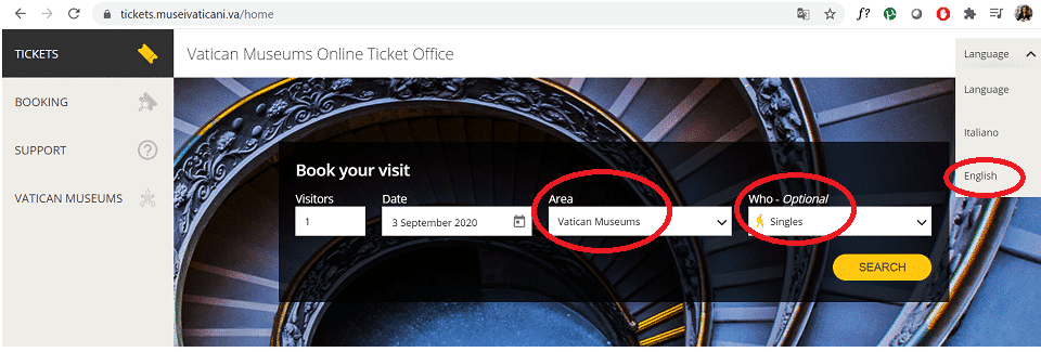 How to buy the tickets to the Vatican Museums online