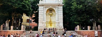 piazza trilussa in rome