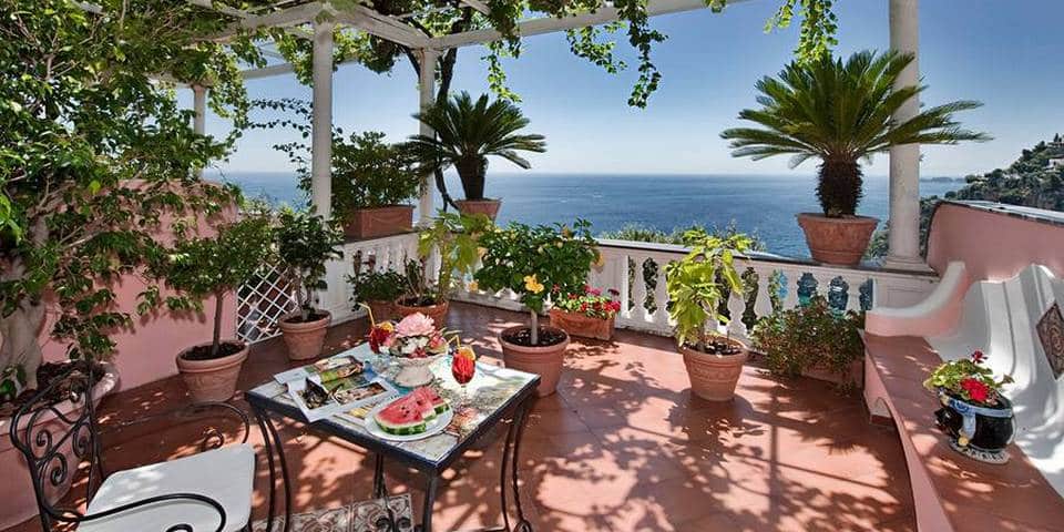 where to stay in Positano villa Gabrisa