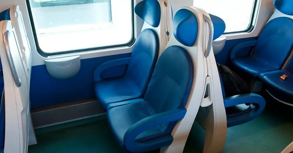 Seats in regional trains