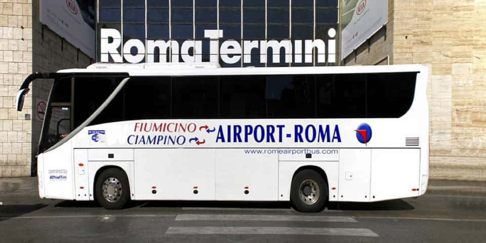 Rome airport bus from and to Ciampino airport