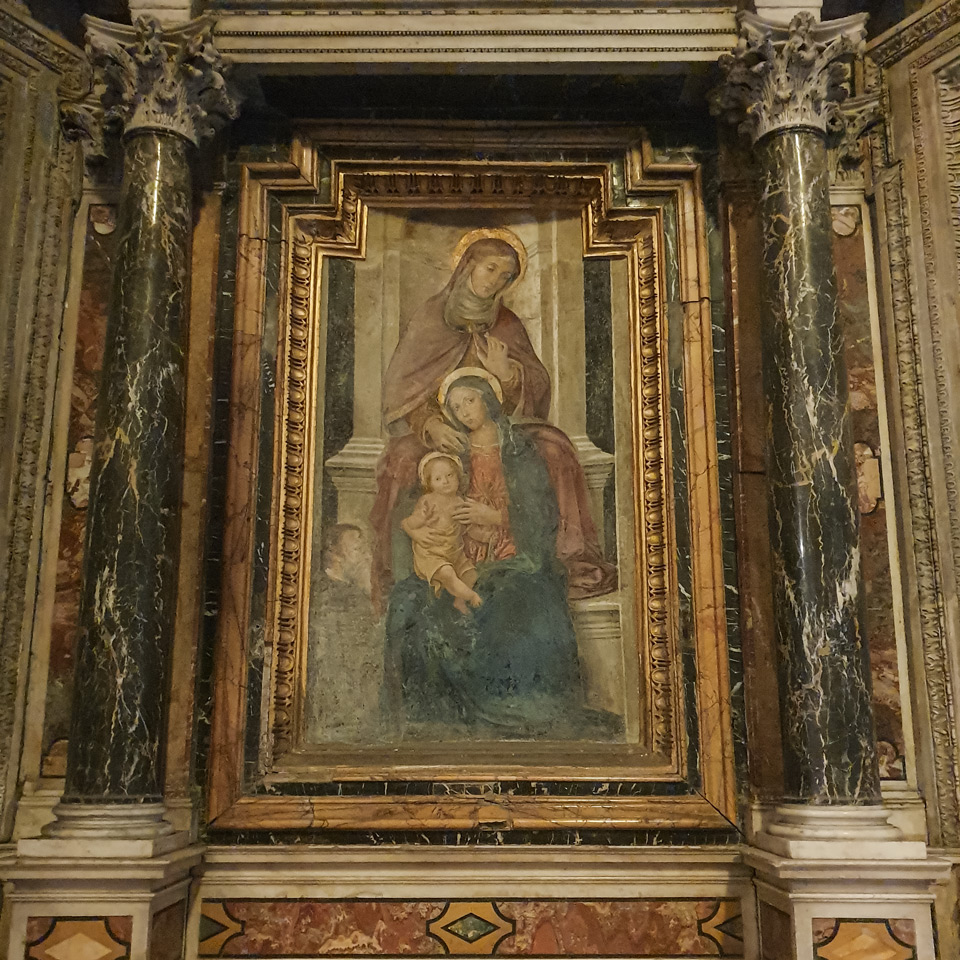 Saint Anne with the Virgin Mary and Christ Child in San Pietro in Montorio