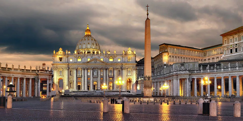 St. Peter's Square in Vatican city
