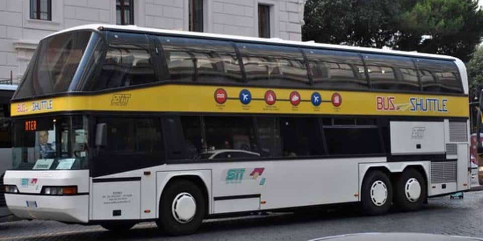SIT bus Shuttle to and from Ciampino airport Rome
