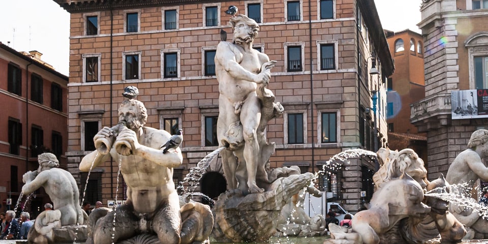 The Moor sculpture Piazza Navona
