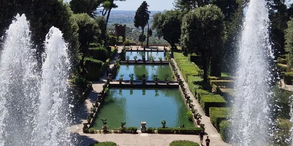 Tivoli Villa d'Este fountains