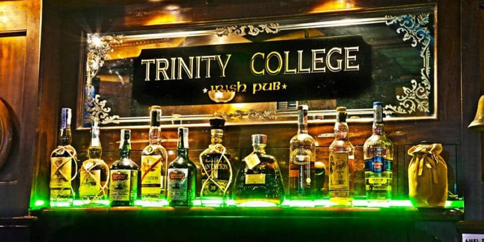 Trinity College Irish pub in Rome