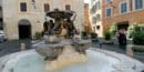 the turtle fountain in Rome