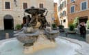 the turtle fountain in Rome