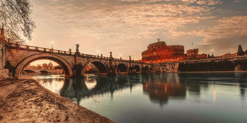 Ponte district in Rome